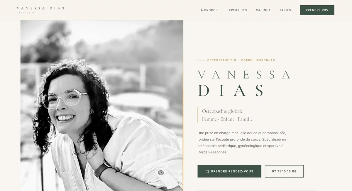 Vanessa Dias Ostéopathe